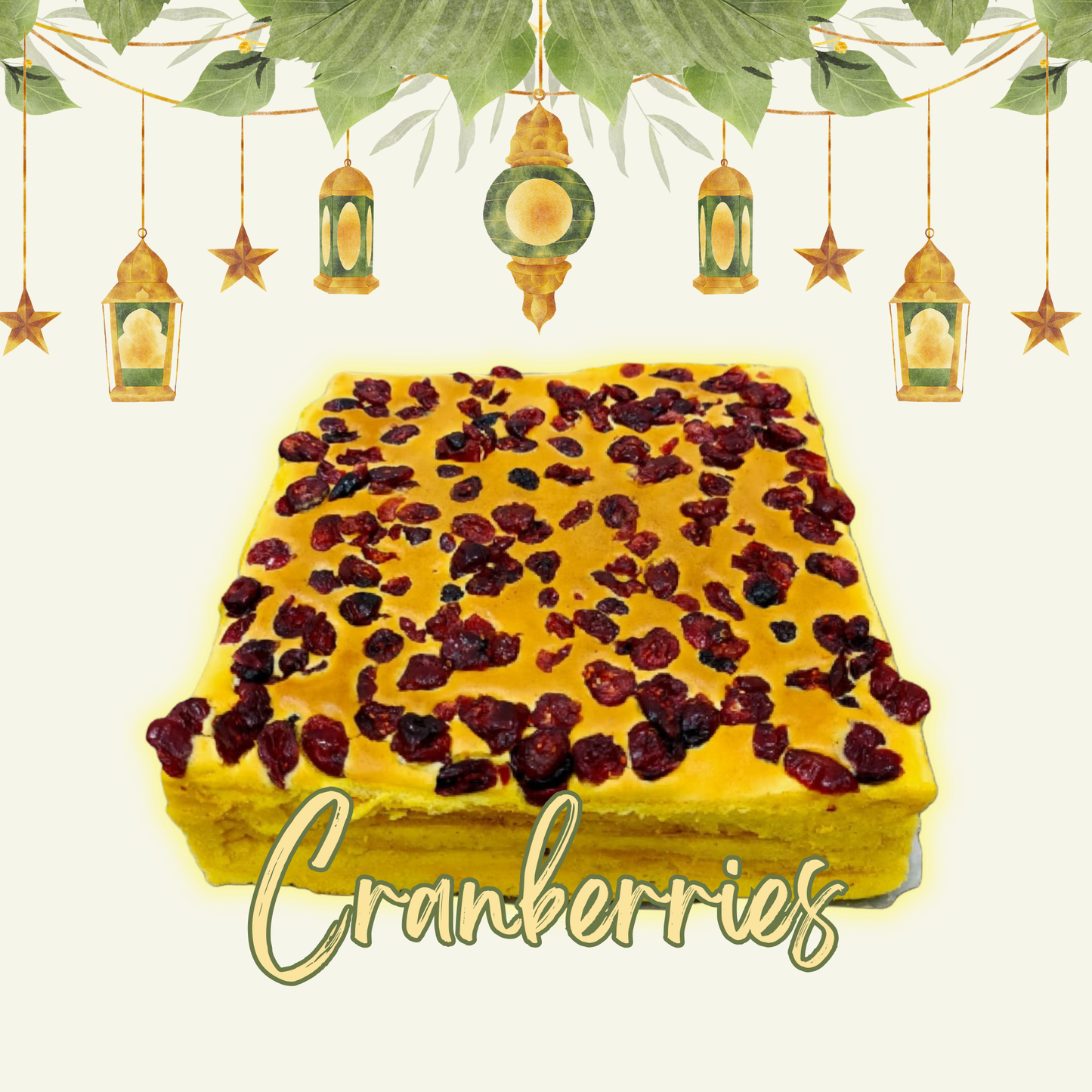 ALYA LAYER CAKE - CRANBERRIES