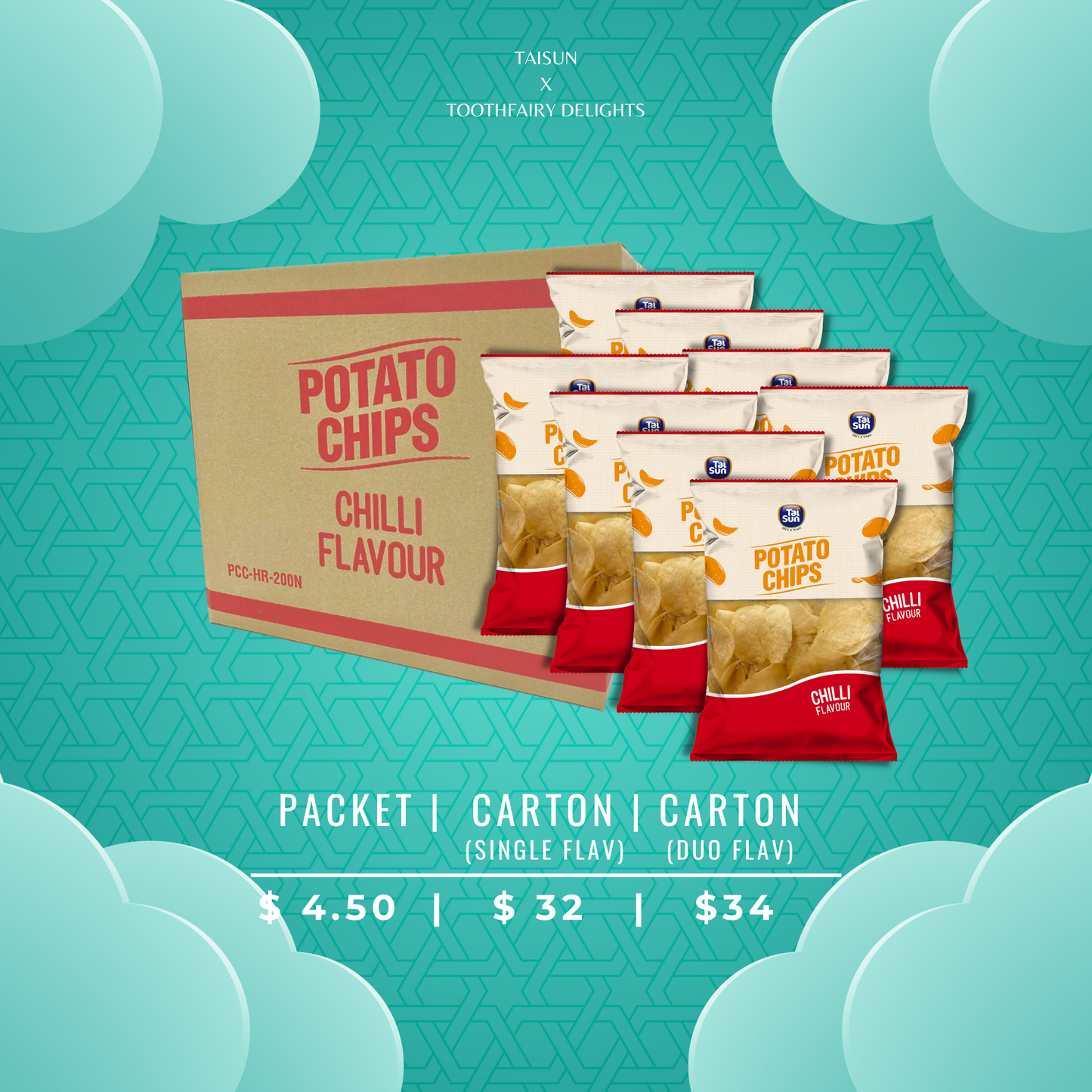 RAYA TAISUN - CARTON (SINGLE FLAVOUR) [FEA ONLY]