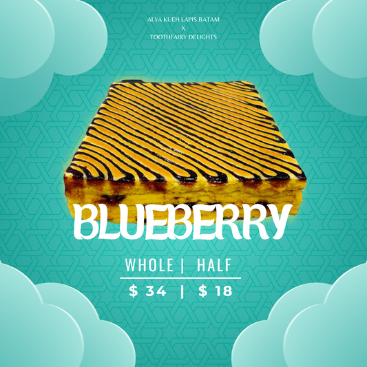 ALYA LAYER CAKE - BLUEBERRY [FEA ONLY]